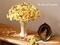 Ranunculus Yellow Artificial Flower Faux Silk Mini Ranunculus Bulk Fake Wedding Filler Flowers for DIY Bouquets, Centerpieces Arrangements Bridal Shower Decorations 15Pcs